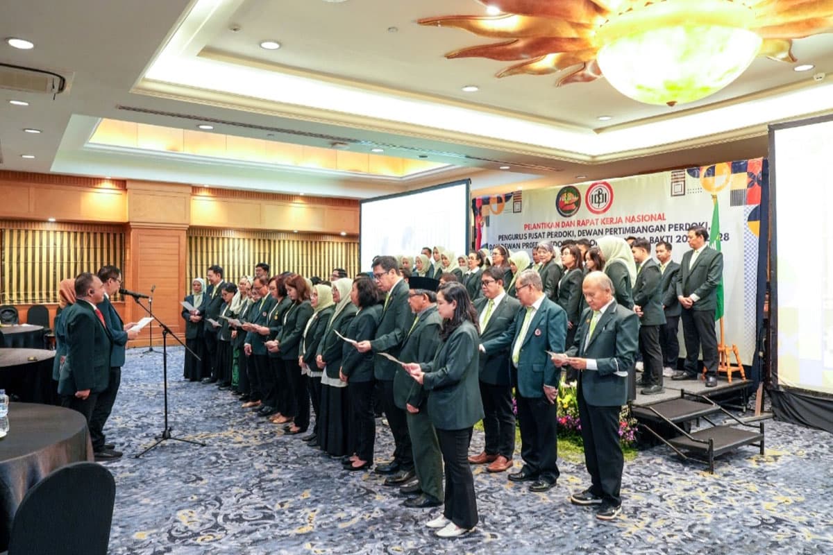 PERDOKI Lantik Pengurus Baru Periode 2025-2028: Perkuat Dokter Okupasi, Jaga Kesehatan Pekerja